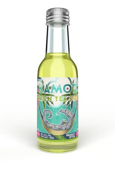 Kamoti Green Tea Shot Liquor (12x 50ml plastic bottles)