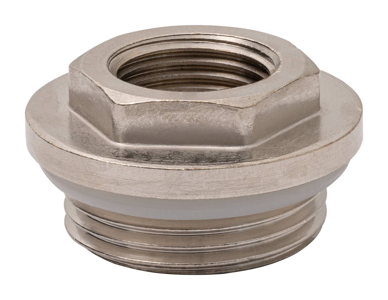 Redutor 1 M para 1/2” fêmea direito niquelado Equation