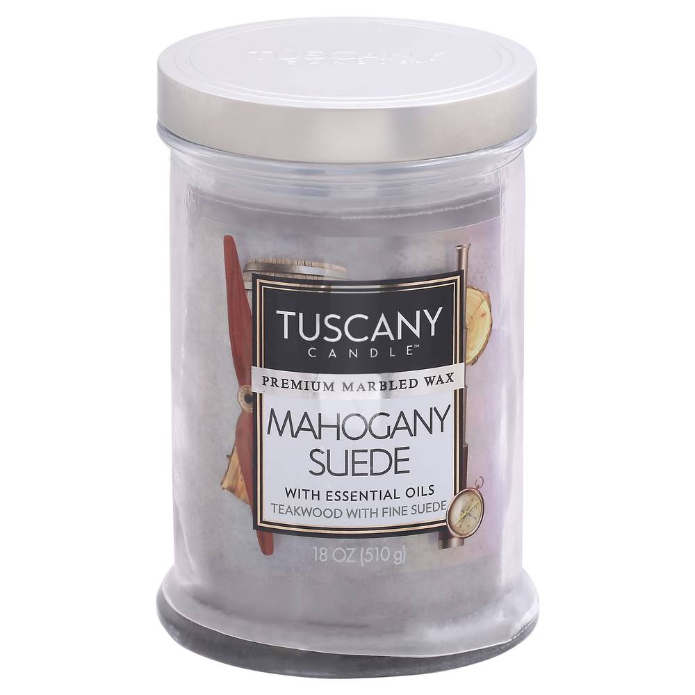 Tuscany Candle Mahogany Suede Candle (1.12 lbs)