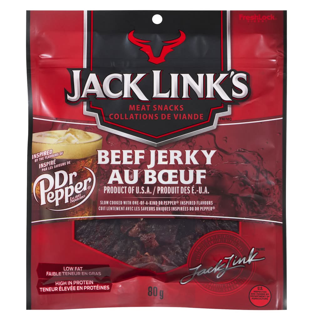 Jack Link's Beef Jerky, Dr Pepper (80 g)