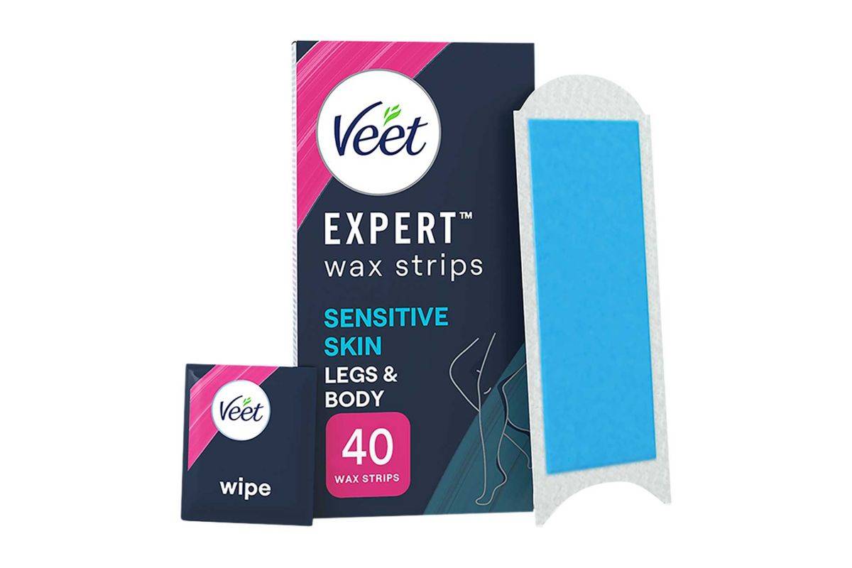 Veet Expert Cold Wax Strip Legs Sensitive 40s