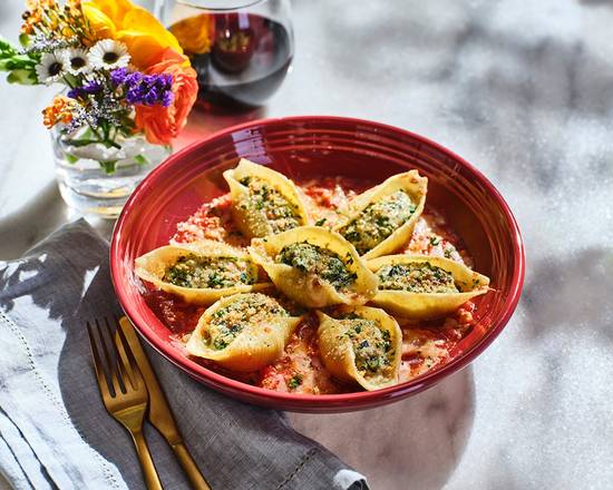 New! Four Cheese and Sausage Stuffed Shells