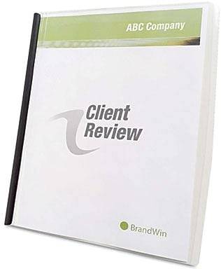 GBC Slide 'n Bind Report Cover, Letter Size, Clear, 10/Pack (W67504)
