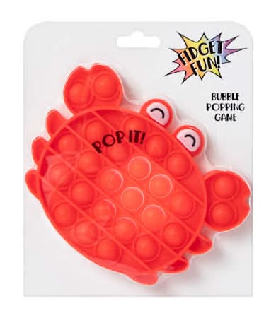 Fidget Fun! Bubble Popping Game (Styles May Vary)
