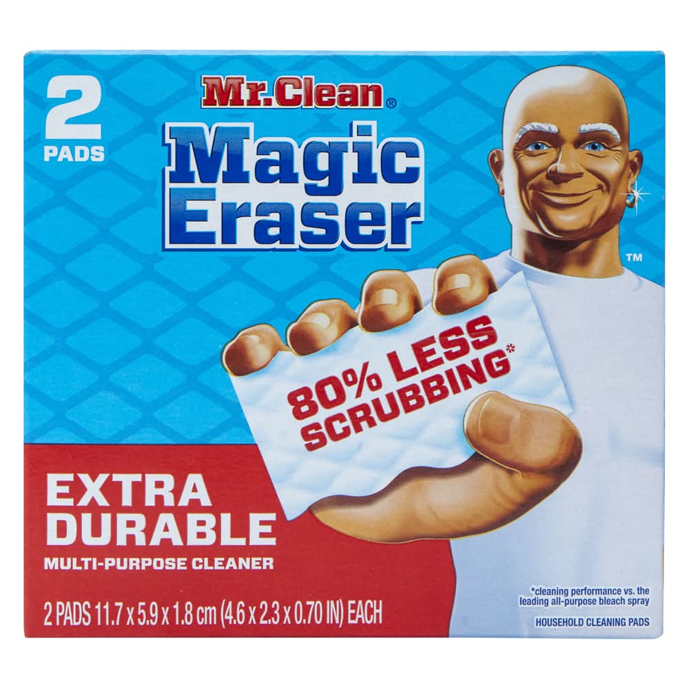 Mr. Clean® Extra Durable Multi-Purpose Cleaner Magic Eraser 2-Pack