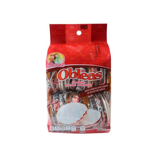 Obleas con cajeta (Bolsa 250 g)