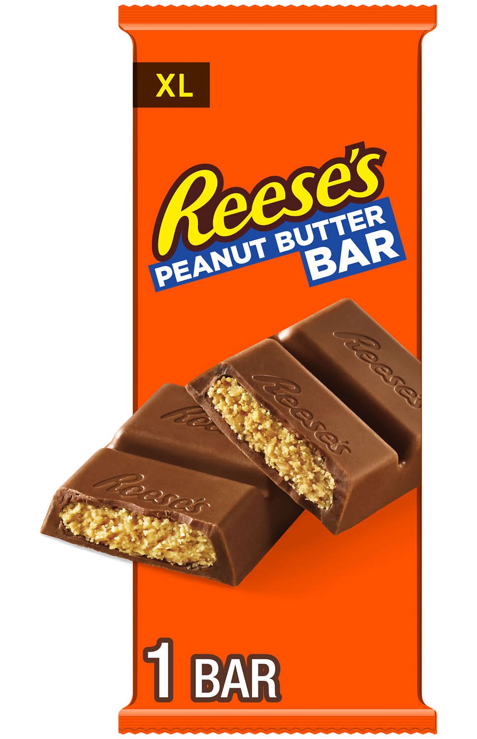 Reese's Milk Chocolate Xl Candy Bar, Peanut Butter (4.25 oz, 12 ct)