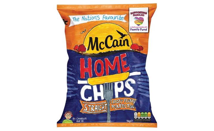 McCain Home Chips Straight Cut 1kg (399960)  