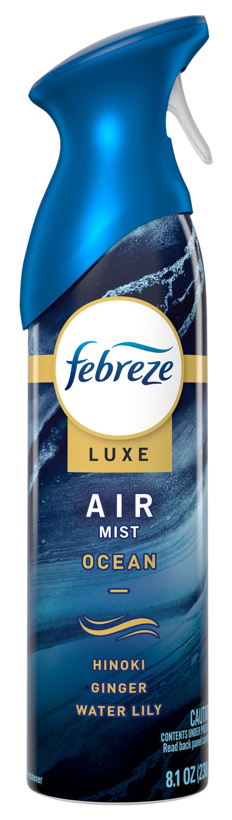 Febreze Luxe Air Mist Odor Fighting Room Spray, Ocean (8.1 oz)