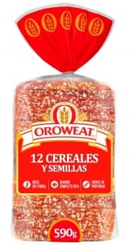 Pan de molde integral 12 selección cereales y semillas Oroweat 590 g.