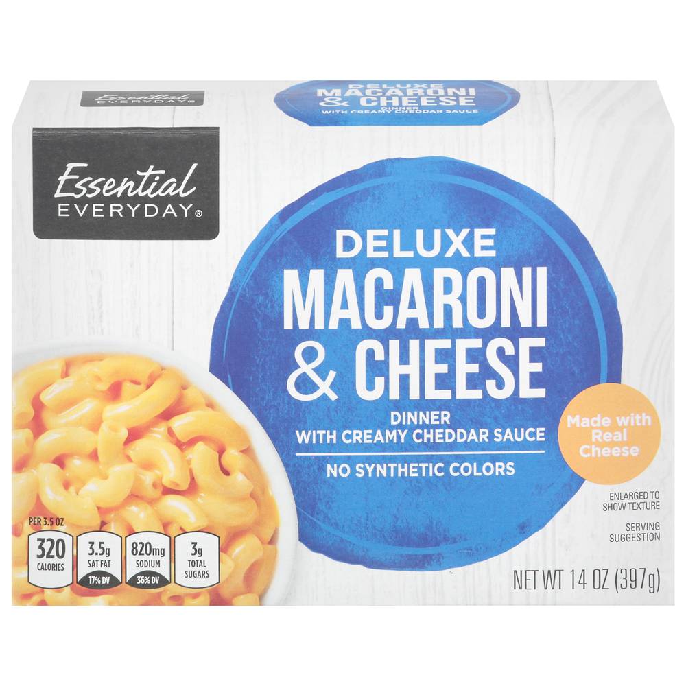 Essential Everyday Deluxe Macaroni & Cheese (14 oz)