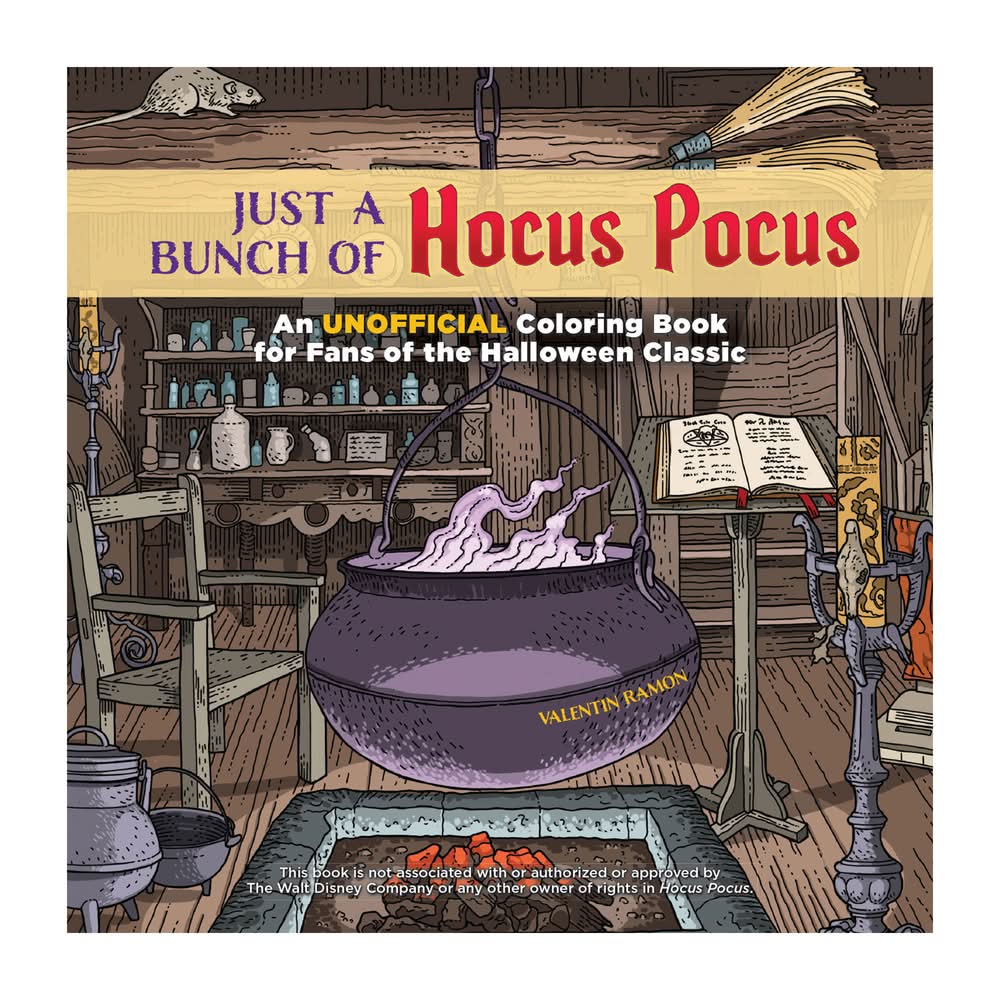 Just A Bunch Of Hocus Pocus Coloring Book
