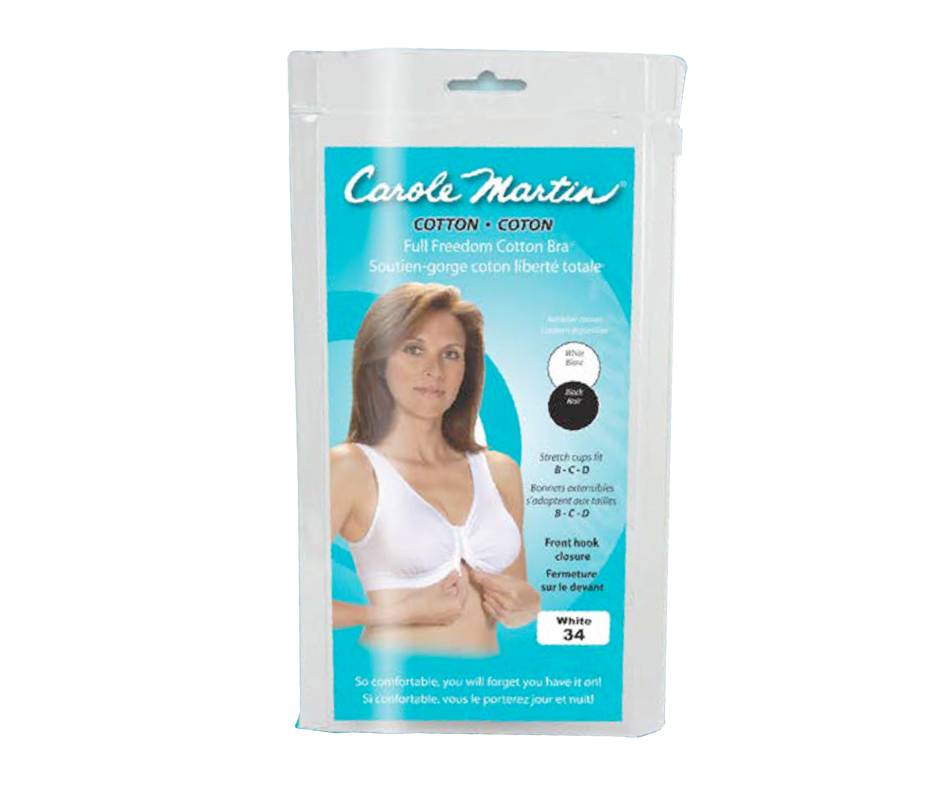 Carole martin soutien-gorge confort liberté totale (1 unité, 40, blanc) - full freedom comfort bra (1 unit, 40, white)