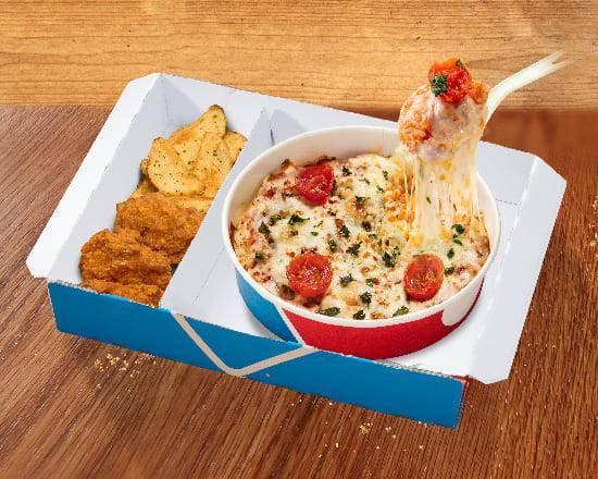 ピザBENTO ピザライスボウル マルゲリータ＋お好きなサイド2個 Pizza Rice Bowl Margherita + Any 2　Sides