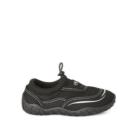 Athletic Works Toddlers'' Water Shoes (Color: Black, Size: 7-8)