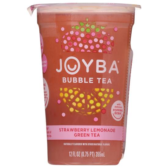 Joyba Bubble Tea Strawberry Lemonade Green Tea (12 fl oz)