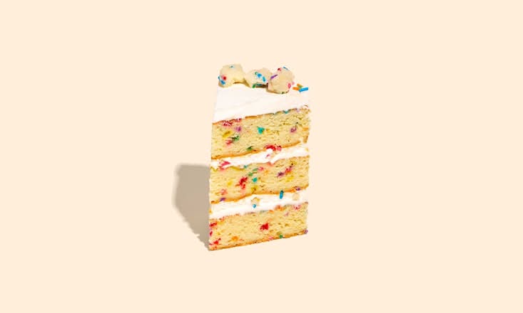 Birthday Cake Slice