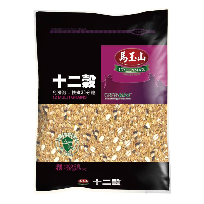 馬玉山十二穀米1300g <1300g克 x 1 x 1PACK包>