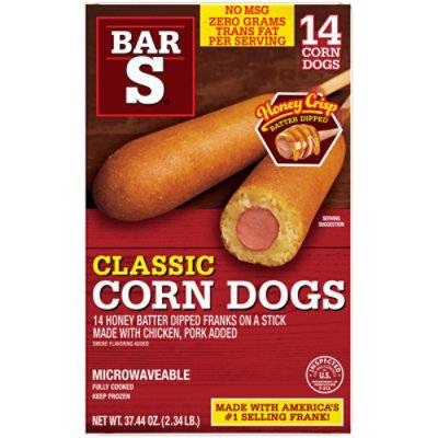 Bar-S Classic Corn Dog (37.44oz)
