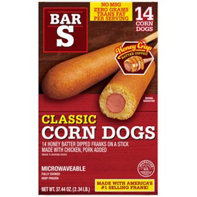 Bar-S Classic Corn Dog (37.44 oz)