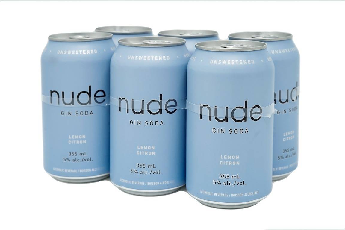 Nude Gin Soda (6 Cans)