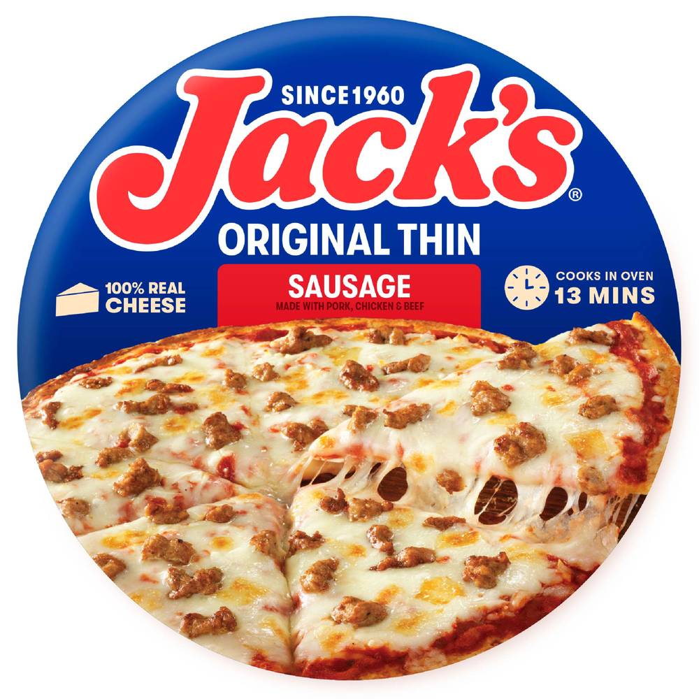 Jack's Original Thin Sausage Pizza (14.9 oz)