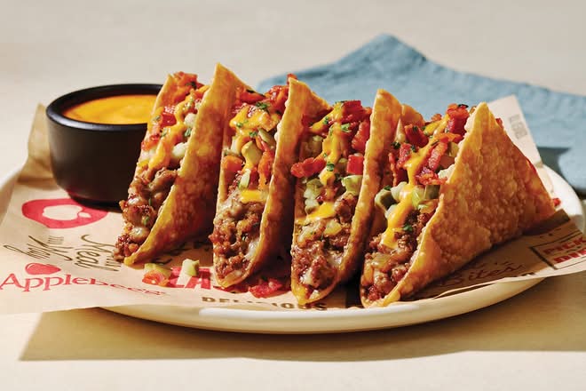 NEW Bacon Cheeseburger Wonton Tacos