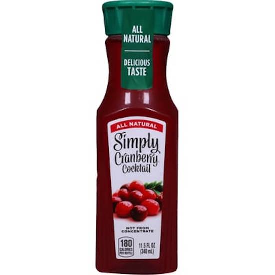 Simply Cranberry 11.5 oz Bottle