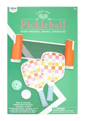 Npw Desktop Pickleball Game Set 3y+, Assorted