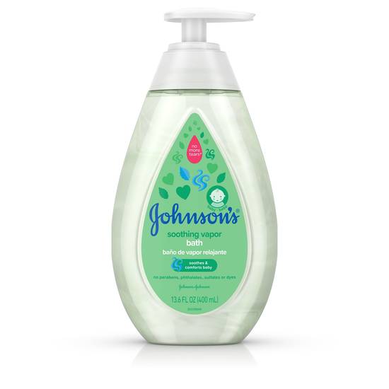 Johnson's Baby Soothing Vapor Bath to Relax Babies (13.6 oz)