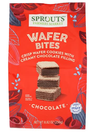 Sprouts Chocolate Wafer Bites