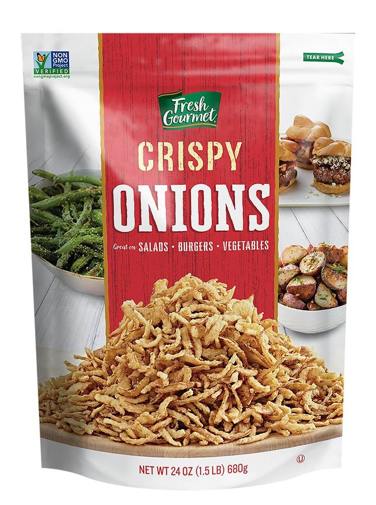 Fresh Gourmet Crispy Onions (24 oz)