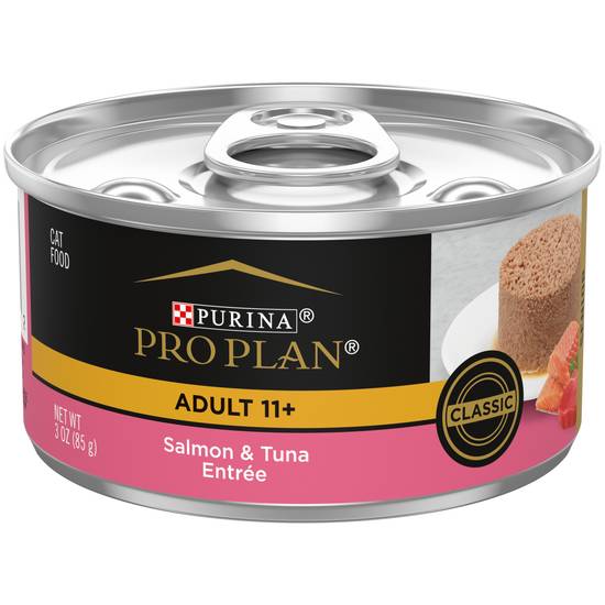 Purina Pro Plan Pate High Protein Senior Wet Cat Food (salmon & tuna)