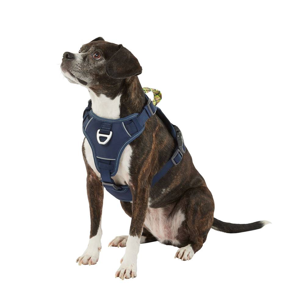 Arcadia Trail Quick Dry Dog Harness (large/navy)