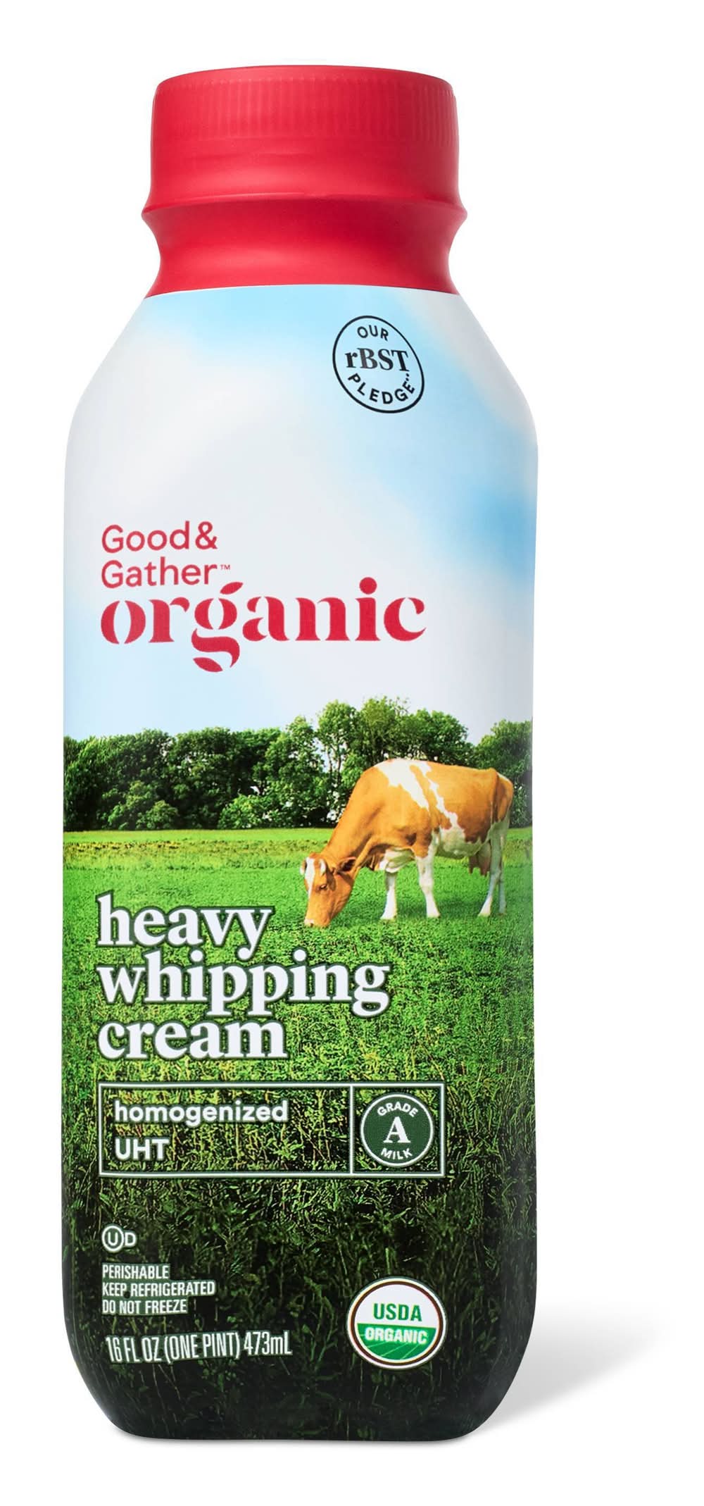 Good & Gather Organic Heavy Whipping Cream (16 fl oz)
