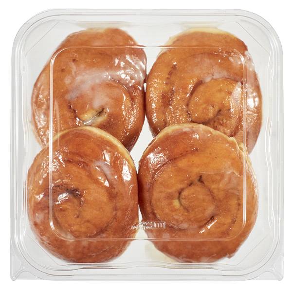 Fresh From Meijer Cinnamon Glazed Donuts (4 ct)