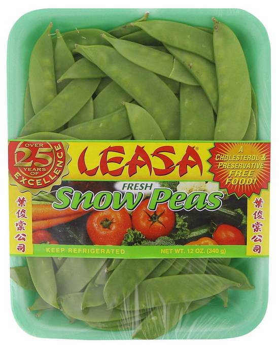 Leasa Fresh Snow Peas (12 oz)