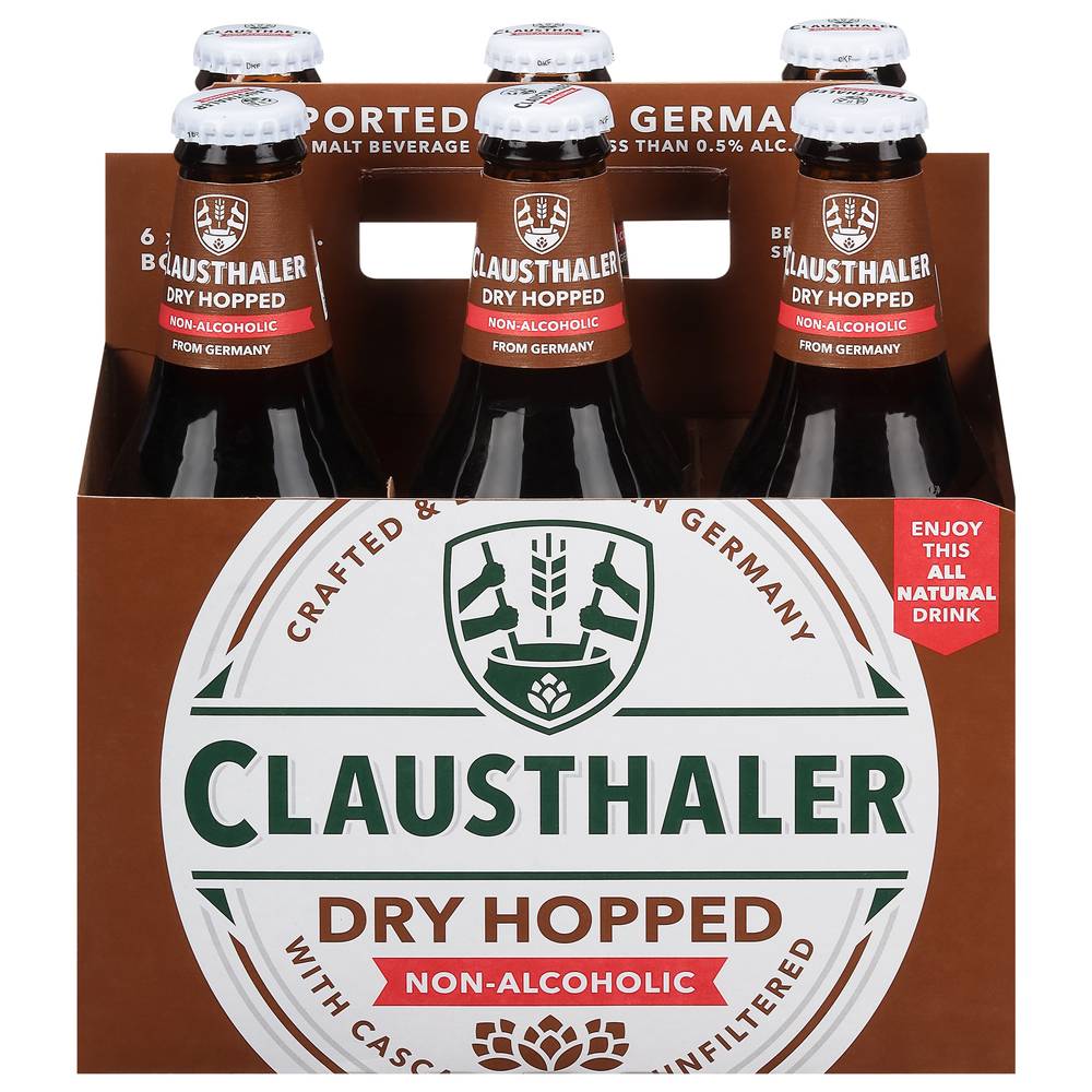 Clausthaler Dry Hopped Non Alcoholic Beer (6 x 12 fl oz)