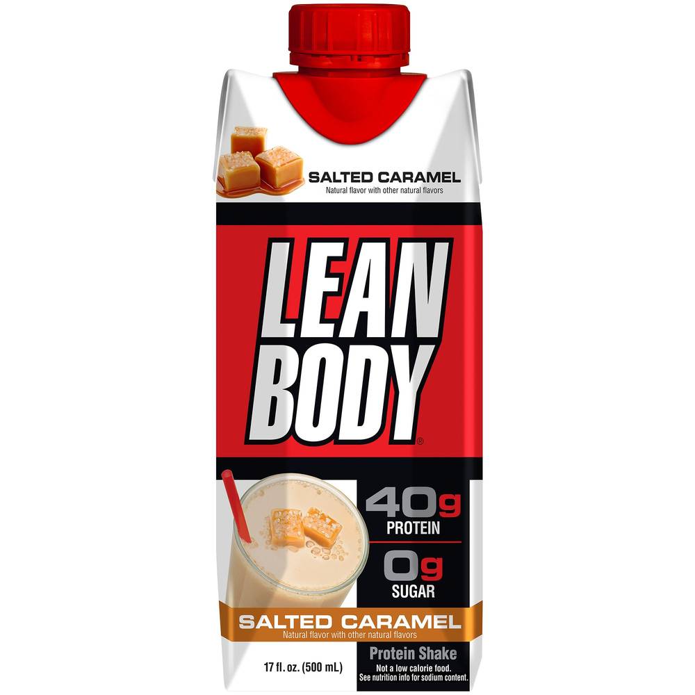 Lean Body Protein Shake - Salted Caramel (12 Drinks)