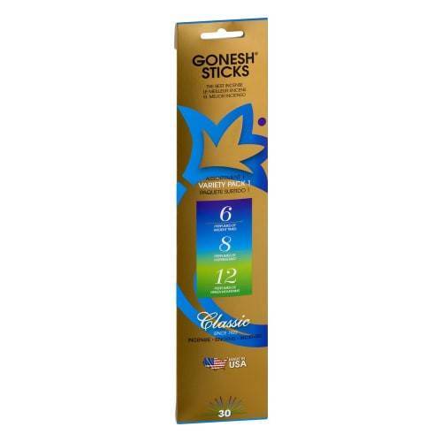 Gonesh Variety pack 1 Incense Sticks (30 sticks)