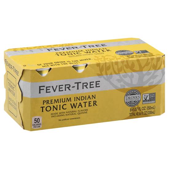 Fever-Tree Premium Indian Tonic Water ( 8 ct, 5.07 fl oz )