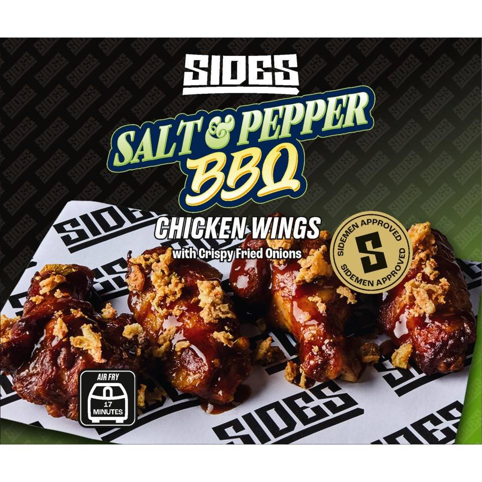 Iceland Salt & Pepper Bbq Chicken Wings Sides (425g)