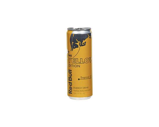 Order Redbull Energy Yellow Edition 12oz Can food online from Chevron Extramile store, Antioch on bringmethat.com