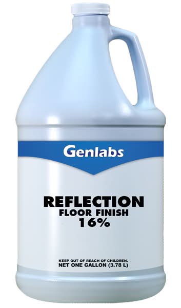 Genlabs Reflection Floor Finish 16% (128 fl oz)