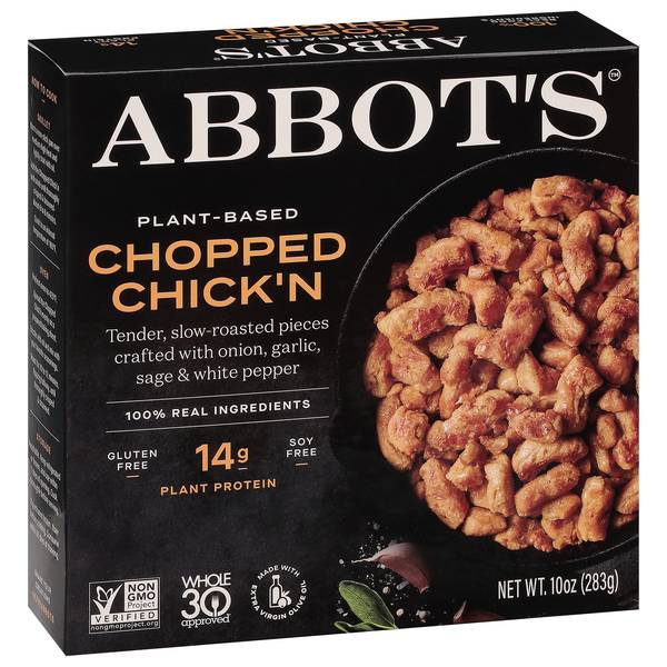 Abbot’s Butcher Plant Based Roasted Chopped Chick'n (10 oz)