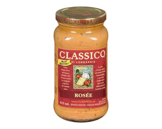 Classico · Sauce Pour Pâtes Rosée Classico (410 g) - Rosée pasta sauce (410 mL)