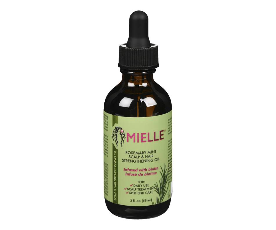 Mielle traitement romarin menthe et huile fortifiante pour les cheveux