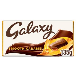 Galaxy Smooth Caramel Chocolate Bar 135g