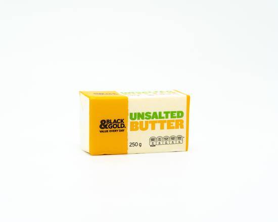 Black & Gold Butter Unsalted 250g