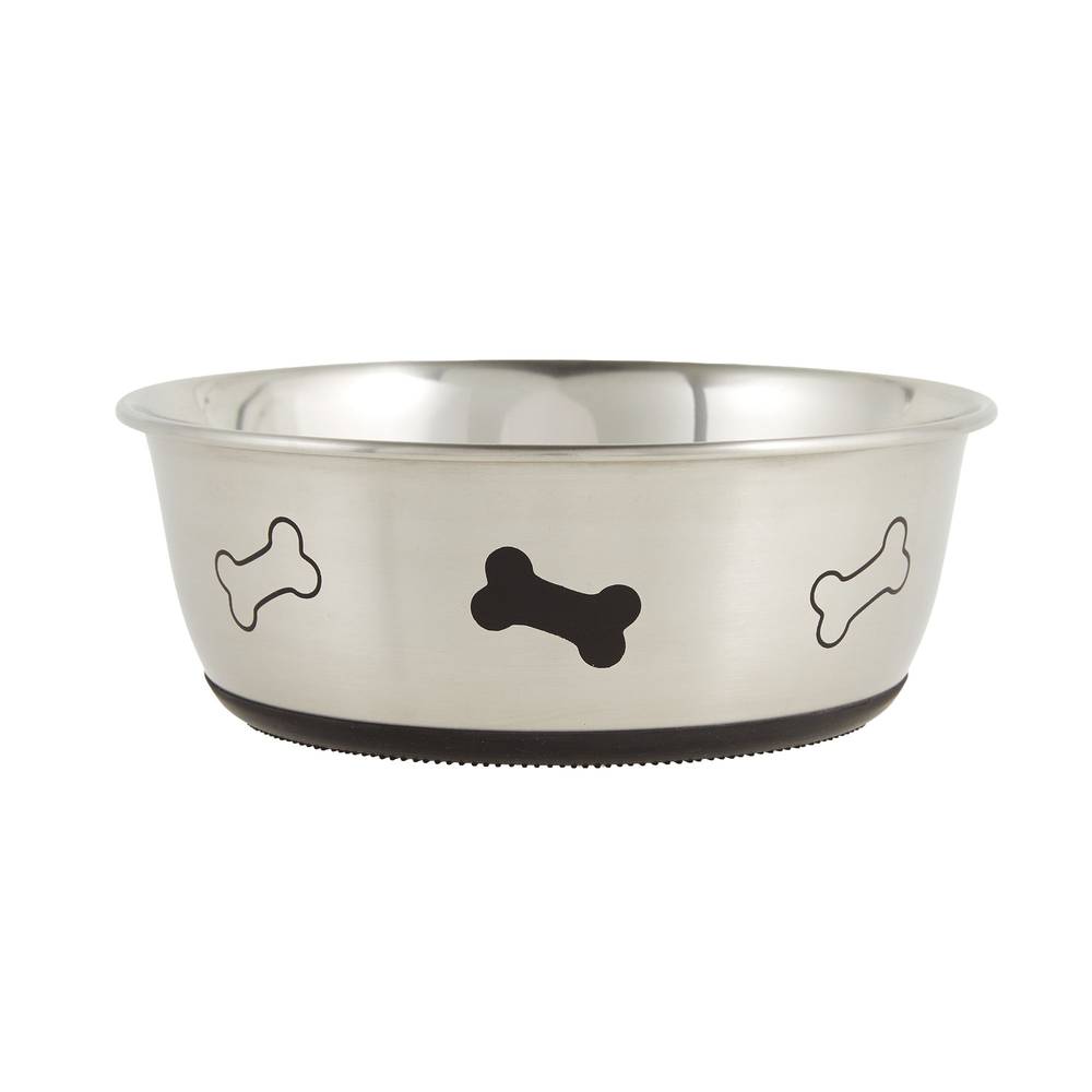 Top Paw Stainless Steel Dog Bowl